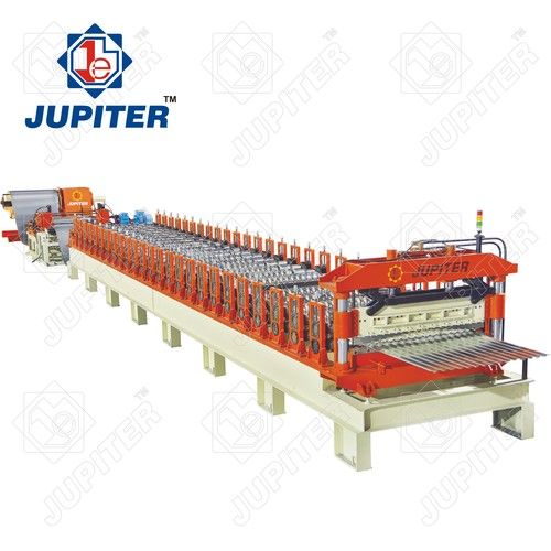 Roofing Sheet Roll Forming Machine - EN-31 Material, 1220x1450mm Size | Automatic PLC Control, Hydraulic Cutting System, 20-40m/min Rolling Speed, High Production Efficiency