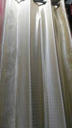 Pure Cotton Plain Curtain Size: Customized