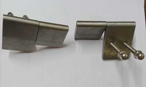 Silver Stainless Steel 304 Pass Box Hinges 