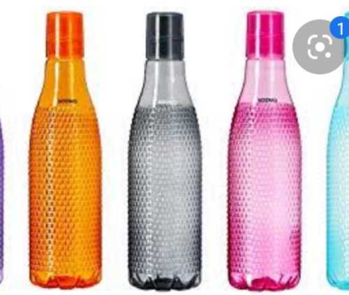 Pink Transparent Plastic Pet Bottles