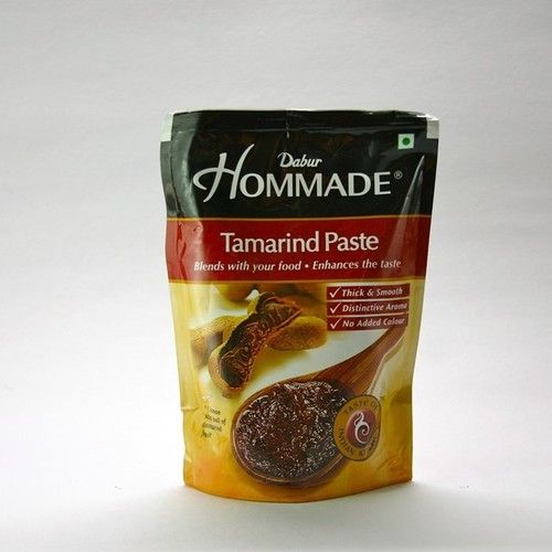 Dabur Hommade Tamarind Paste - Pure Tamarind Pulp, No Seeds or Shells - Authentic Flavoring for Savory Sauces and Dishes, Health Benefits Included, Convenient Kitchen Essential