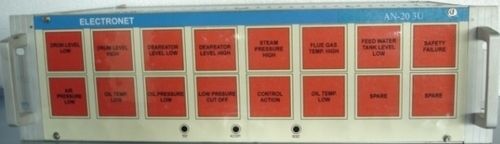 Flame Proof Alarm Annunciator - Metal, Red Color | New Condition, Highly Durable, 230V Input, Wide Range for Industrial Use