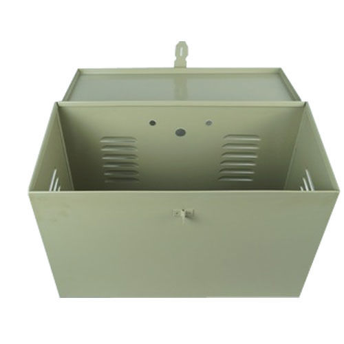 Mild Steel Solar Battery Box Battery Capacity: 51 A   80Ah