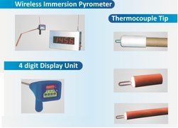 Wireless Immersion Digital Pyrometer