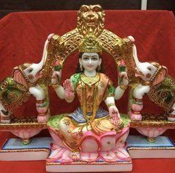 Durable Indian God Ganesh Lakshmi Statue