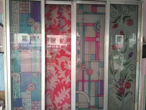 Printed Glass Sliding Door  Application: Home