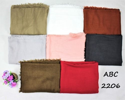 All Available Rayon Ladies Plain Stoles