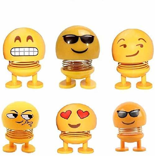 Yellow Smiley Spring Emoji Doll