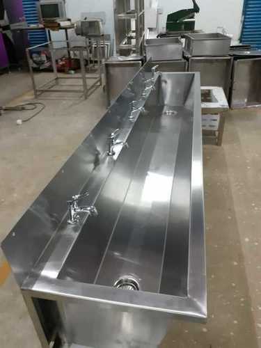 Any Color Commercial Stainless Steel Hand Wash Sink 