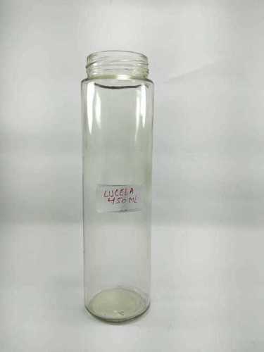 Transparent Eco Friendly Lucela Bottle 450 Ml