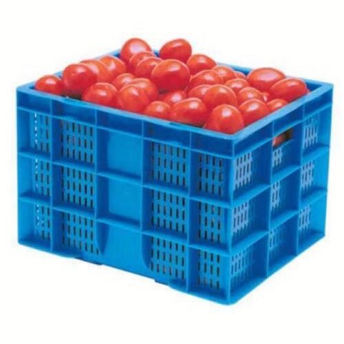 Various Colors Are Available Rectangular Shapes Tomato Crates 