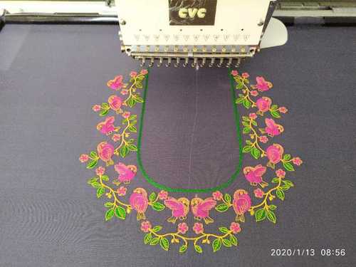 Single Head Embroidery Machine