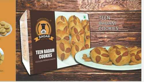 Low-Fat Teen Badam Cookies