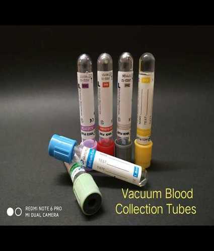 Transparent Vacuum Blood Collection Tube 