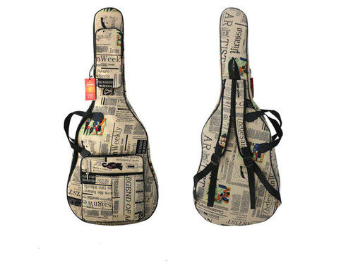 Waterproof Guitar Bag Newspaper Style