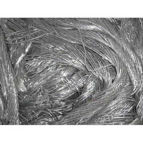 Silver Aluminum Grey Wire Scrap 