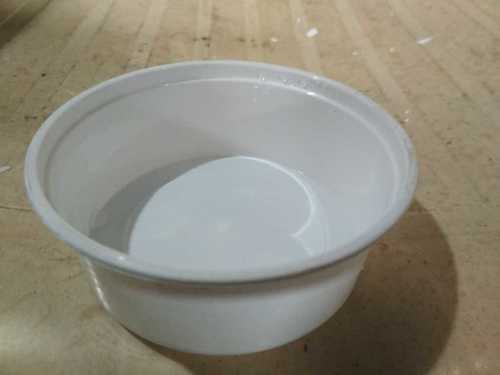 White Plain Plastic Food Container