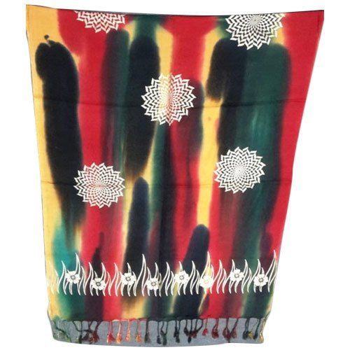 Multicolor Ladies Digital Print Rayon Stole