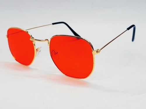 Hexagon Metal Sunglasses