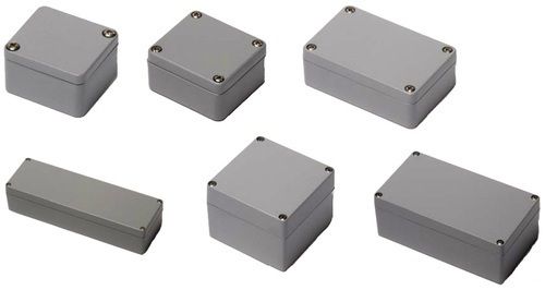 Grey Alluminium Die Junction Box