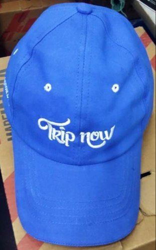 Blue Color Casual Promotional Cap Age Group: Adult And Boys