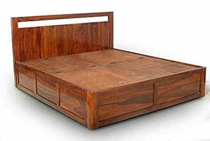 Traditional Solid Wood King Size Bed