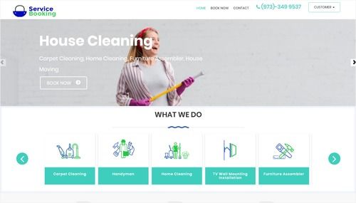 Janitorial Business Booking And Scheduling Software