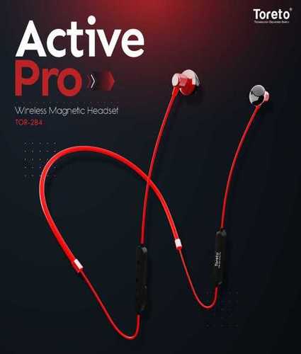 Red Color Wireless Magnetic Earphones at Best Price in Navi Mumbai