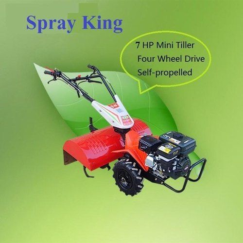 Back Rotary 4x4 Driven 7hp Power Tiller