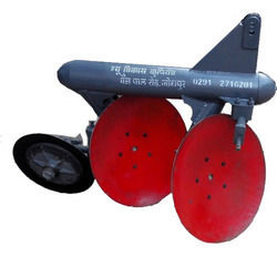 Gray And Red Carbon Steel Disc Plough