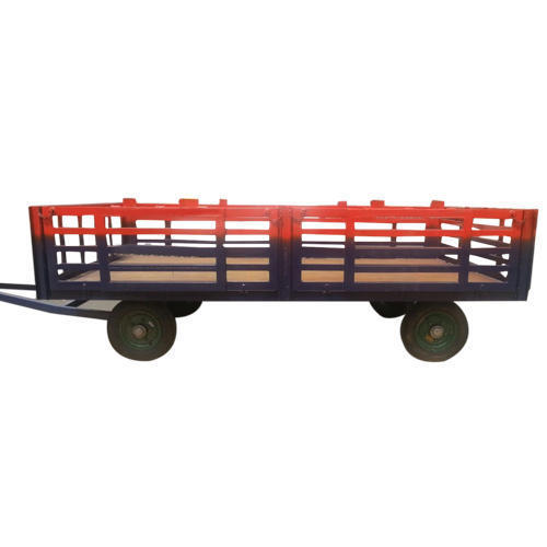 Full Trailer Iron Towing Tractor Trolley