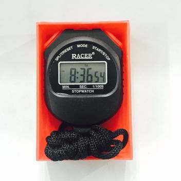 Digital Stop Watch - Large Display, Matte Black Color | Perfect for Sports Stadiums and Timed Events