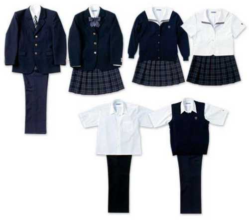 Easy Washable Kids School Uniforms Chest Size: All Size