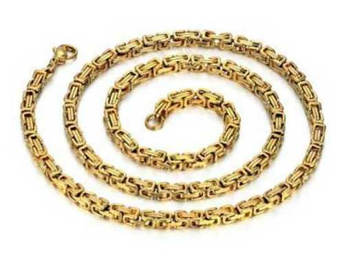 Yellow Lustrous Look Gold Chain