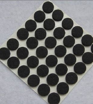 White 100 Polyester Adhesive Backed Felt Pads - China Felt, Adhesive Felt