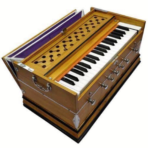 Smoothly Work Musical Wooden Harmonium Body Material: Wood