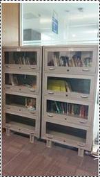 Steel Library Book Case