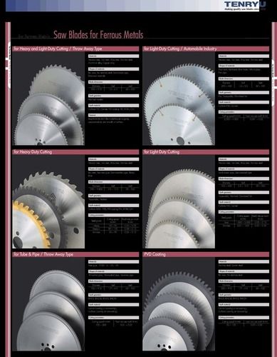 Tct सर्कुलर सॉ कटर और Hss सर्कुलर सॉ ब्लेड