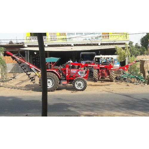 Tractor Operated Pole Erection Machine