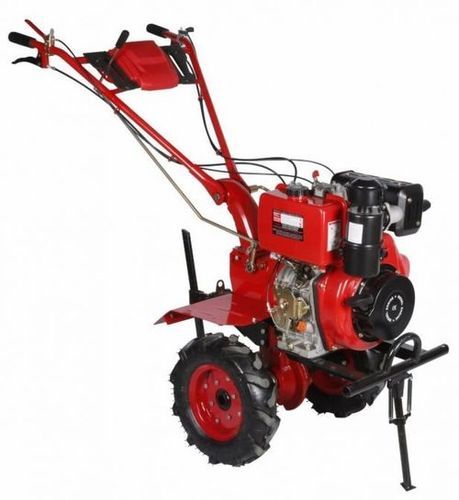 Red Bkr Power Tiller Diesel 10 Hp Lg0575