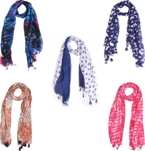 Ladies Printed Fancy Stole Usage: Evening