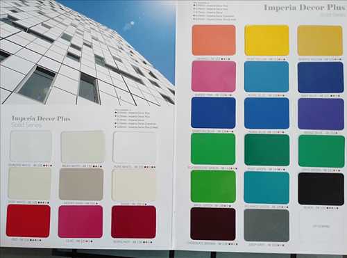 Various Colors Available Plain Texture Acp Sheet