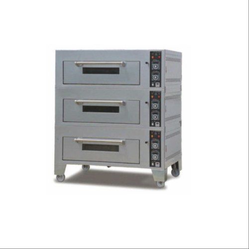 Stainless Steel Three Deck Oven Voltage: 230V-1P