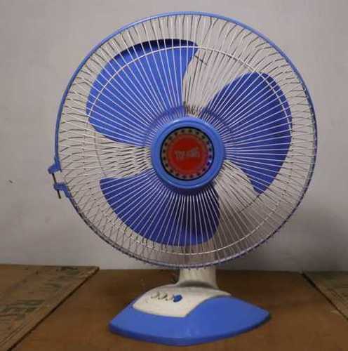 Blue Color Table Fan