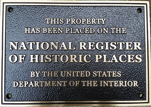 Bronze Plaque