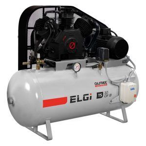 5-15 Hp Two Stage Oil-Free Piston Compressor Power Source: Ac Power