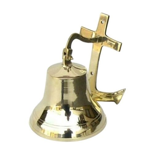 Gold Brass Wall Anchor Bell