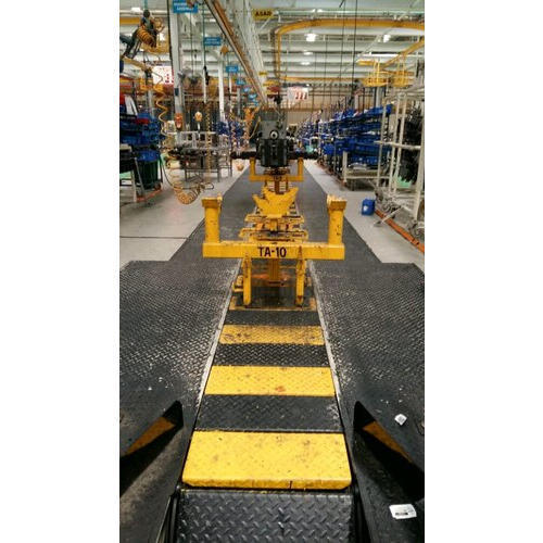 Mild Steel Floor Level Slat Conveyor