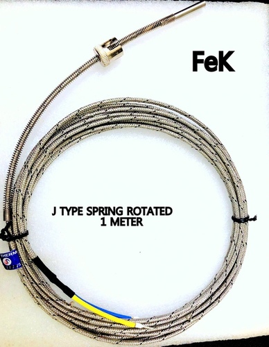 J Type Thermocouple Sensor Measuring Range: 0-400 Celsius (Oc)