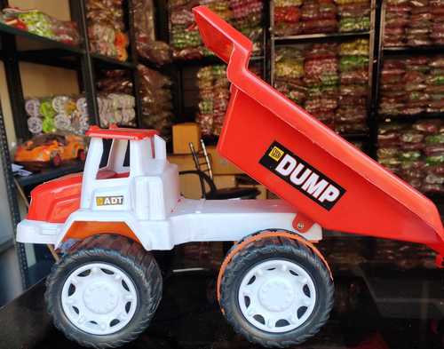 Red Kids Plastic Mini Dumper